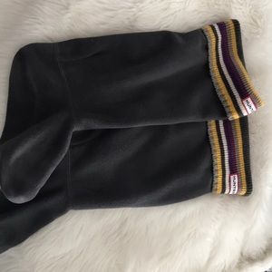 Hunter tall rain boot fleece insert size M/L